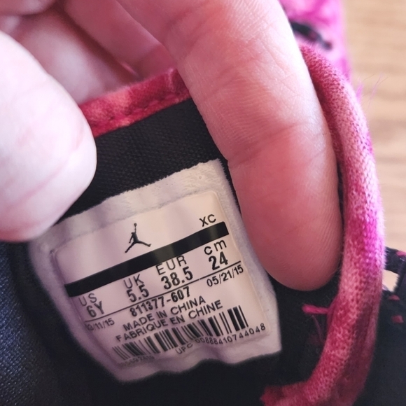 EUC Nike Air Jordan Jasmine Basketball Shoes Girls Size 6Y or Women's Size 7 - Picture 11 of 13